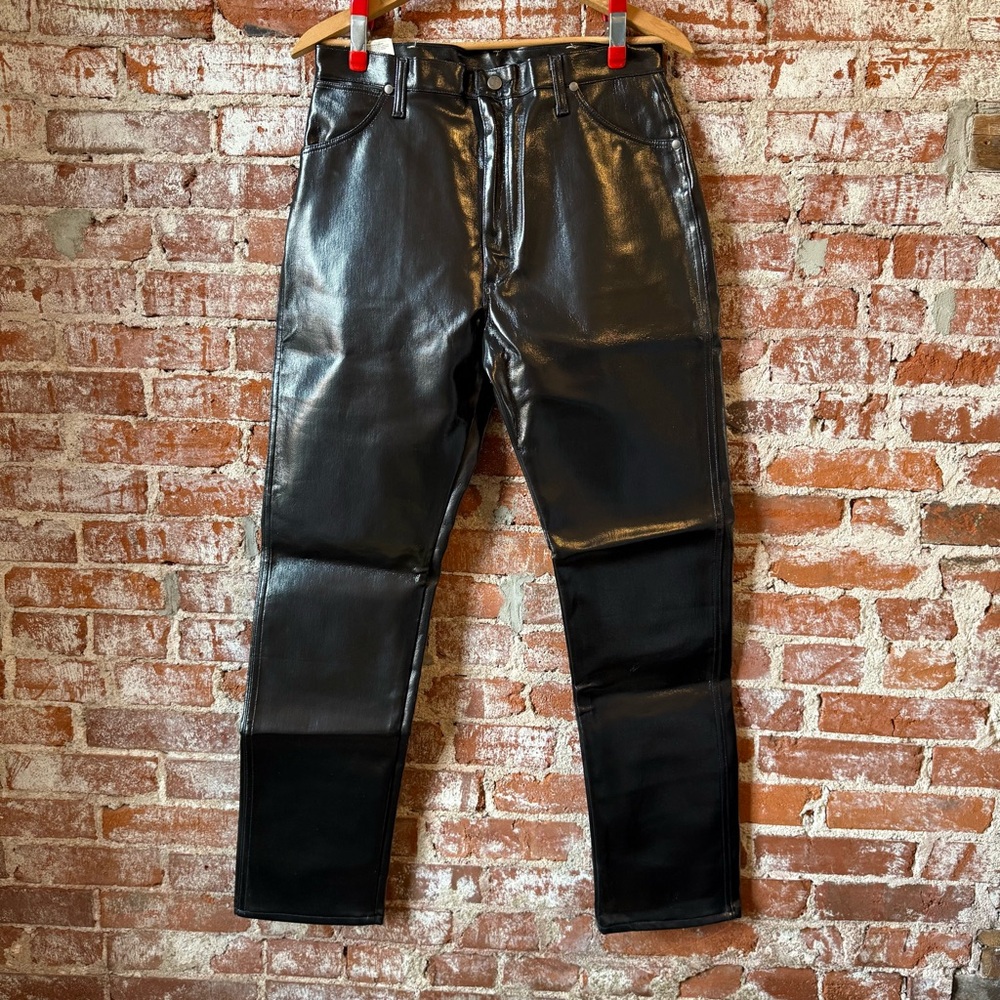 Vintage vinyl wrangler  pants